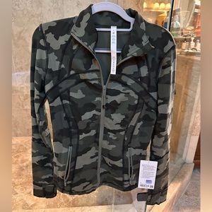 Lululemon define jacket Camo 8 NWT